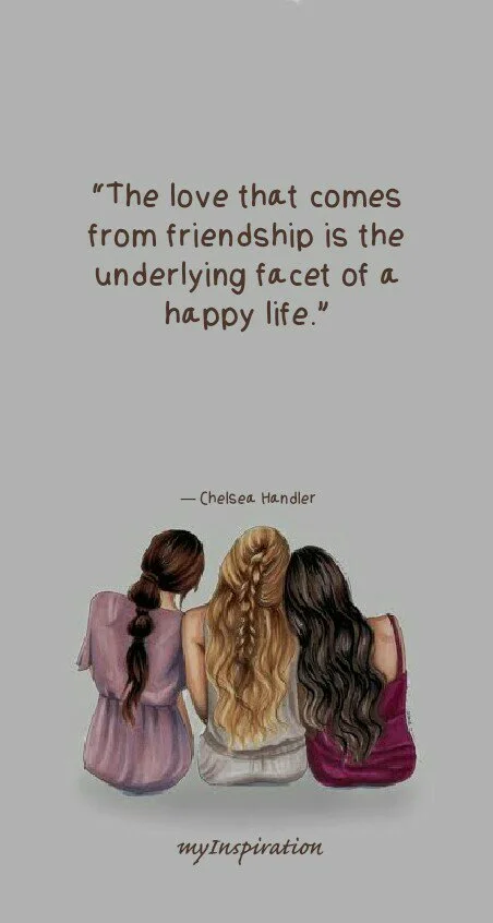 There is nothing better than a friend, unless it is a friend with chocolate quote by Linda Grayson on yellow background with flowers